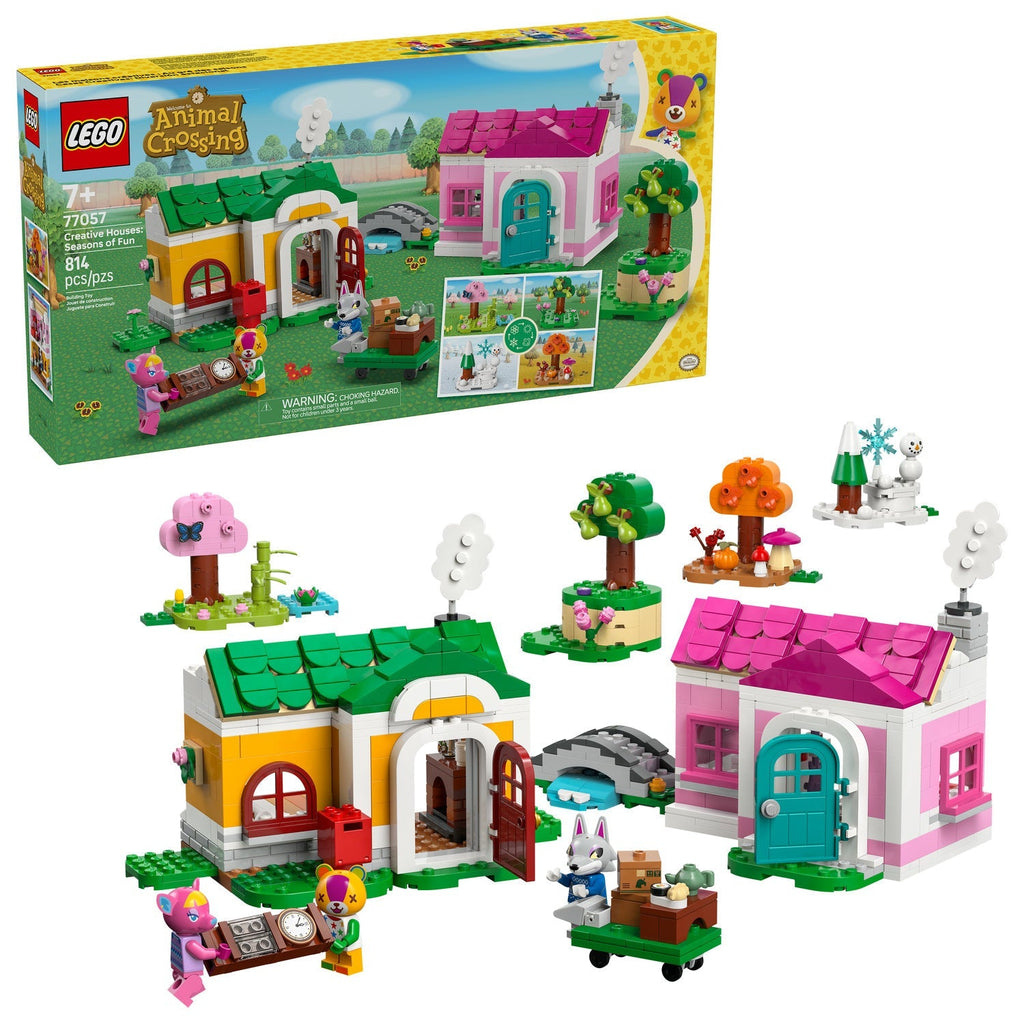 77057 Creative Houses: Seasons of Fun (Retired) LEGO Animal Crossing product image 2, provided for visual reference and