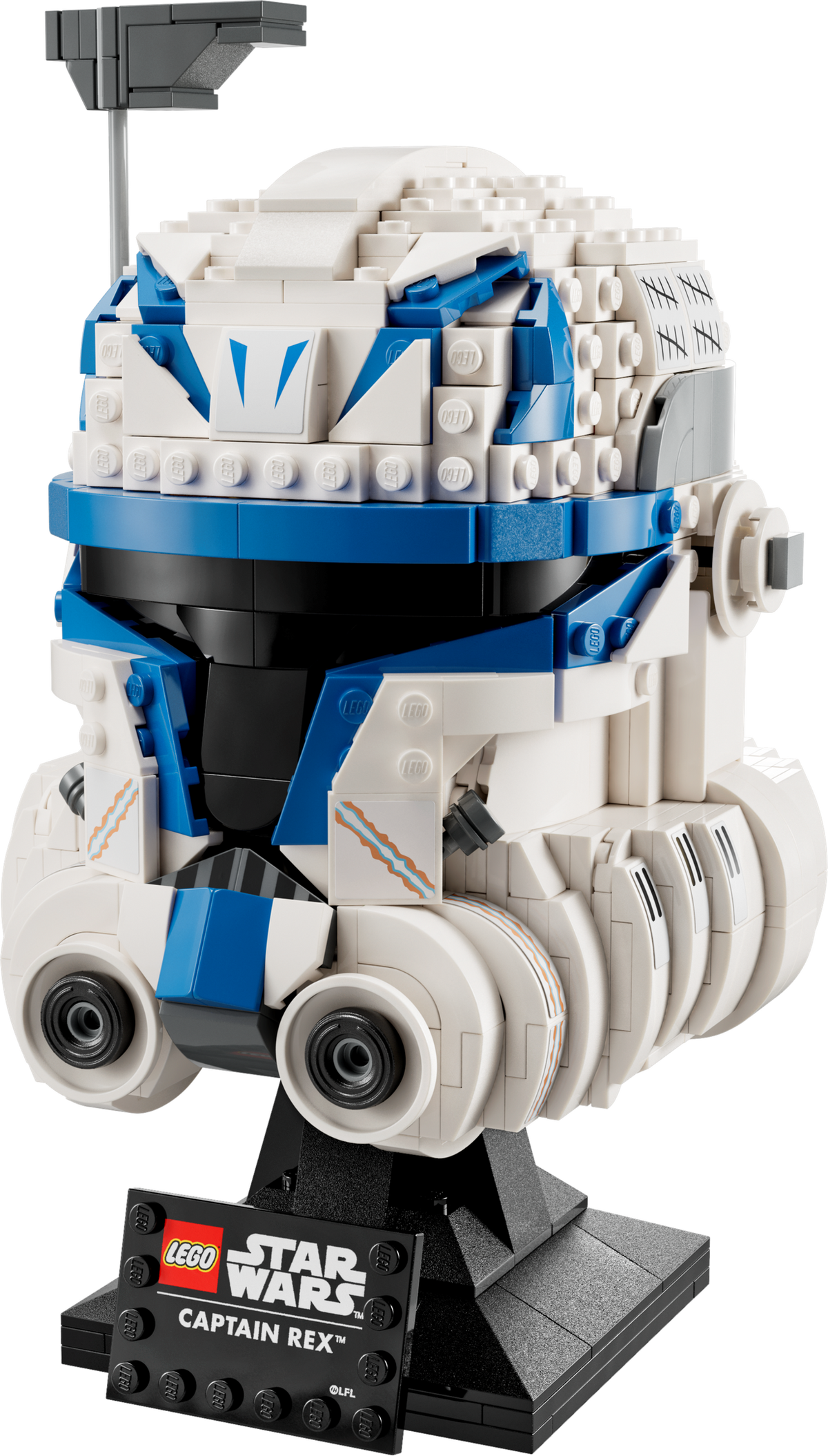 75349 Captain Rex Helmet (Retired) LEGO Star Wars product image 2, provided for visual reference and product detail review