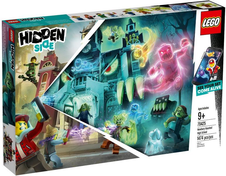70425 Newbury Haunted High School (Retired) LEGO Hidden Side product image 1, provided for visual reference and product