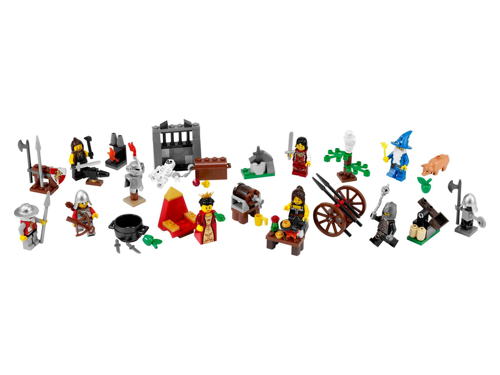 7952 Kingdoms Advent Calendar (2010) (Retired) LEGO Castle product image 2, provided for visual reference and product detail