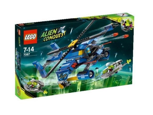 7067 Jet-Copter Encounter (Retired) LEGO Space product image 1, provided for visual reference and product detail review