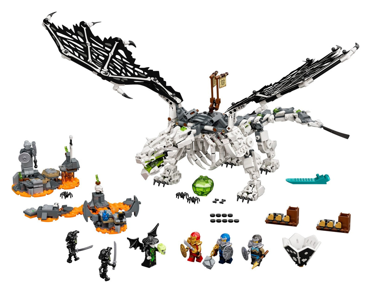 71721 Skull Sorcerer's Dragon (Used) LEGO Ninjago product image 1, provided for visual reference and product detail review