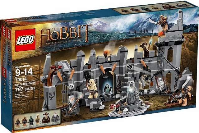 79014 Dol Guldur Battle (Retired) LEGO The Hobbit product image 1, provided for visual reference and product detail review