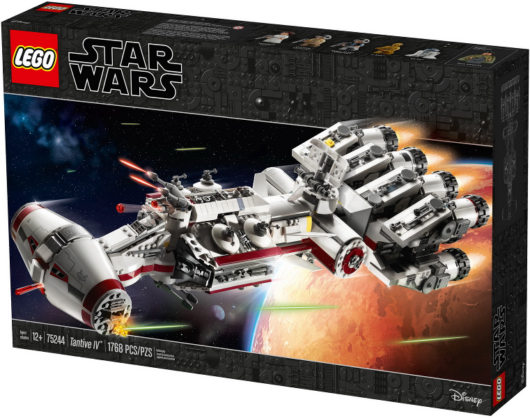 75244 Tantive IV (Retired) LEGO Star Wars product image 1, provided for visual reference and product detail review