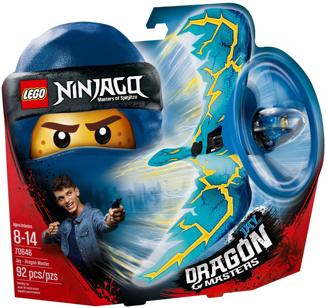 70646 Jay - Dragon Master (Retired) LEGO Ninjago product image 1, provided for visual reference and product detail review