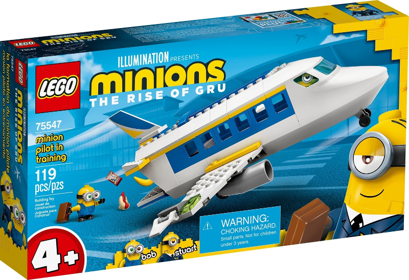 75547 Minion Pilot in Training (Retired) LEGO Despicable Me product image 1, provided for visual reference and product