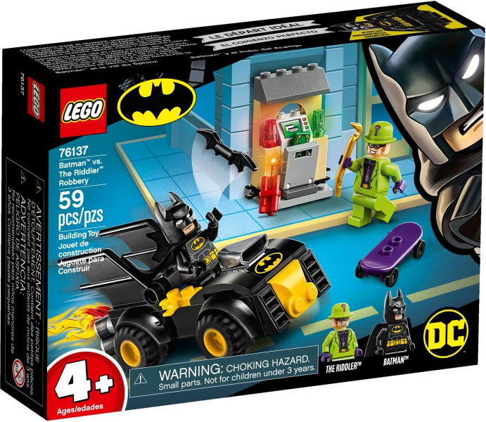 76137 Batman vs. The Riddler Robbery (Retired) LEGO Super Heroes product image 1, provided for visual reference and product