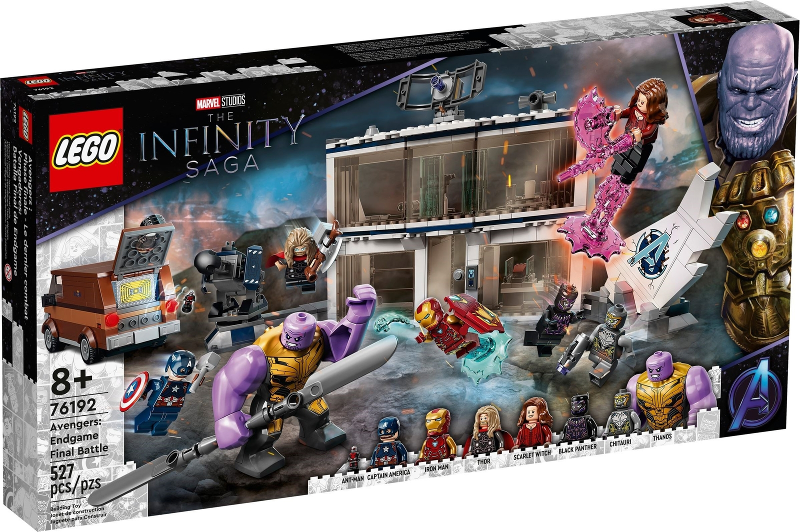 76192 Avengers: Endgame Final Battle (Retired) LEGO Super Heroes product image 1, provided for visual reference and product