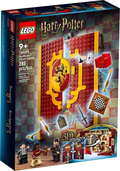 76409 Gryffindor House Banner (Retired) LEGO Harry Potter product image 1, provided for visual reference and product detail