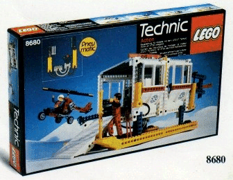 8680 Arctic Rescue Base (Retired) LEGO TECHNIC product image 1, provided for visual reference and product detail review