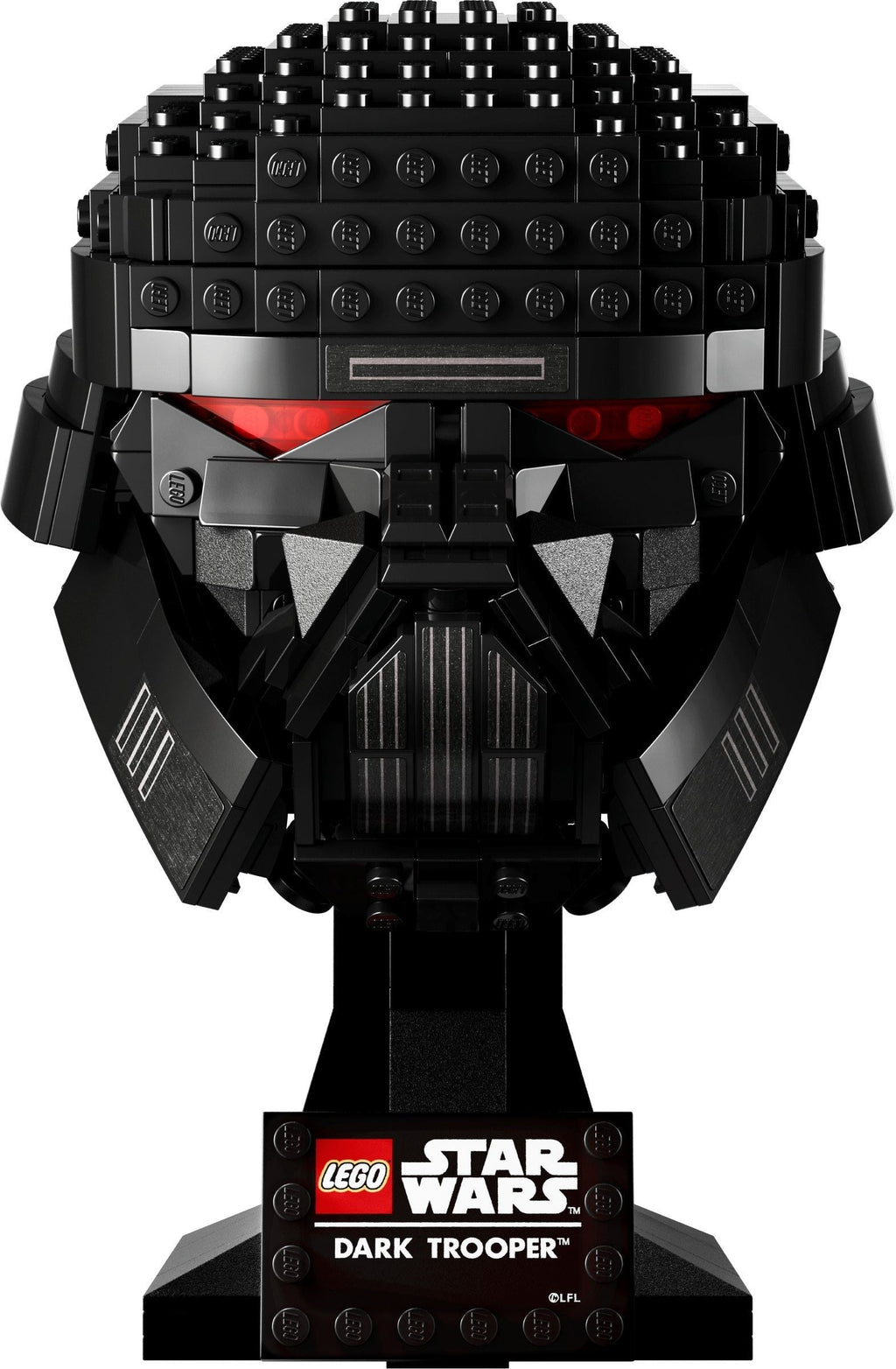 75343 Dark Trooper Helmet (Retired) LEGO Star Wars product image 2, provided for visual reference and product detail review