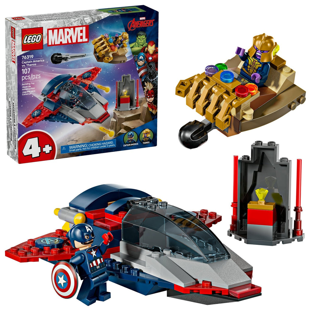 76319 Captain America vs. Thanos (Retired) LEGO Super Heroes product image 2, provided for visual reference and product