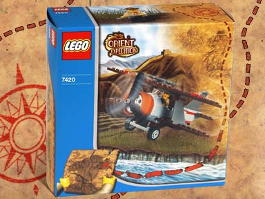 7420 Thunder Blazer (Retired) LEGO Adventurers product image 1, provided for visual reference and product detail review
