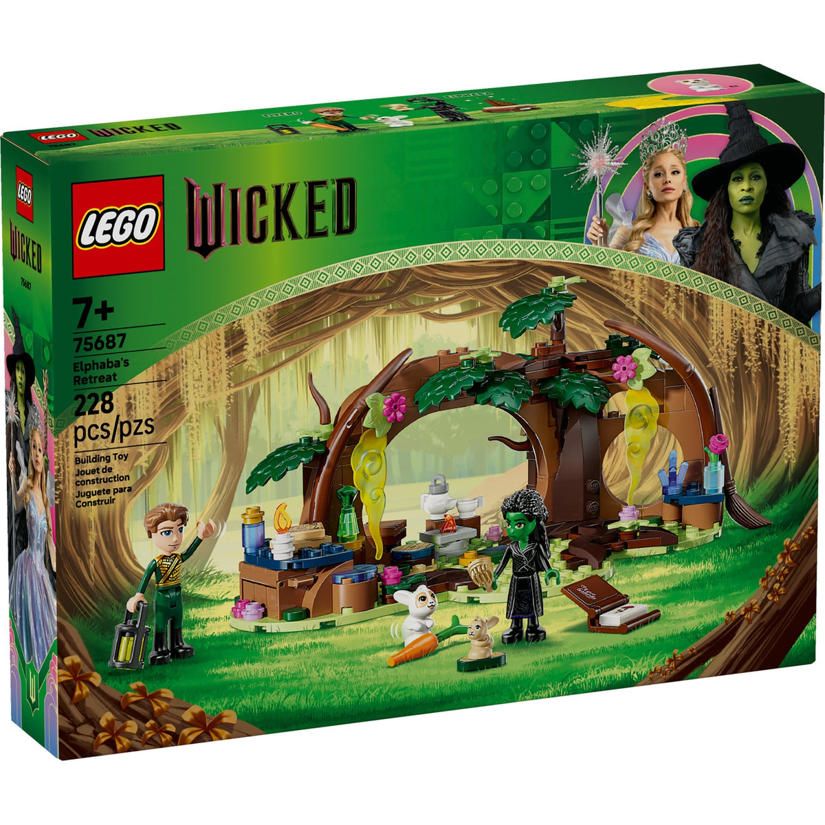 75687 Elphaba's Retreat (Retired) LEGO Wicked product image 1, provided for visual reference and product detail review