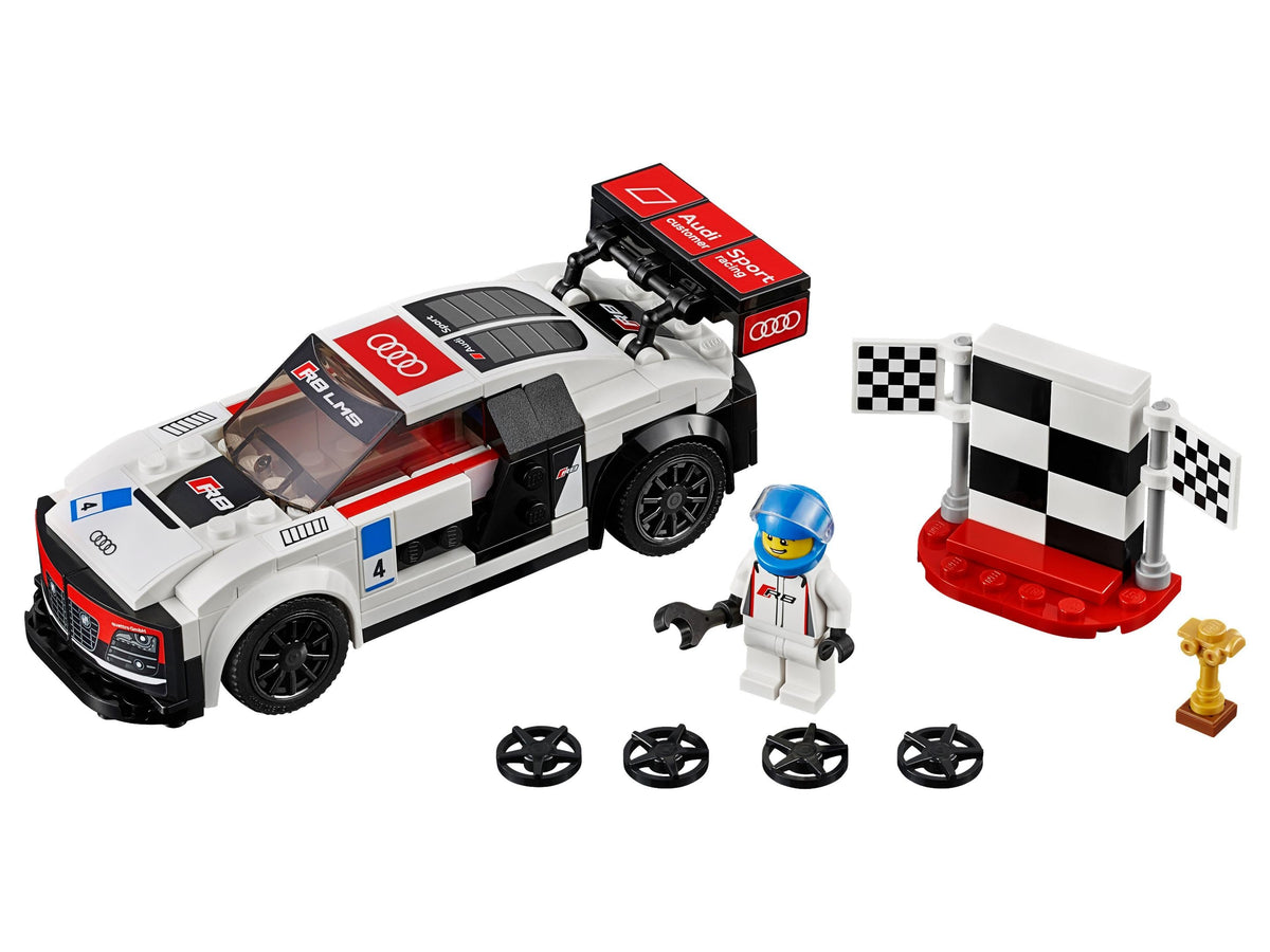 75873 Audi R8 LMS ultra (Retired) LEGO Speed Champions product image 2, provided for visual reference and product detail