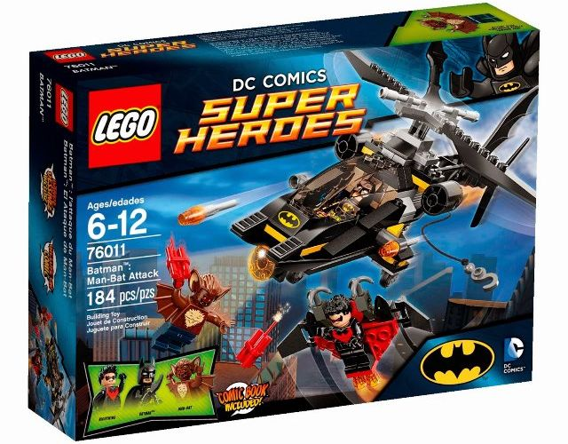 76011 Batman: Man-Bat Attack (Retired) LEGO Super Heroes product image 1, provided for visual reference and product detail