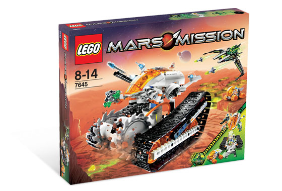 7645 MT-61 Crystal Reaper (Retired) LEGO Space product image 1, provided for visual reference and product detail review