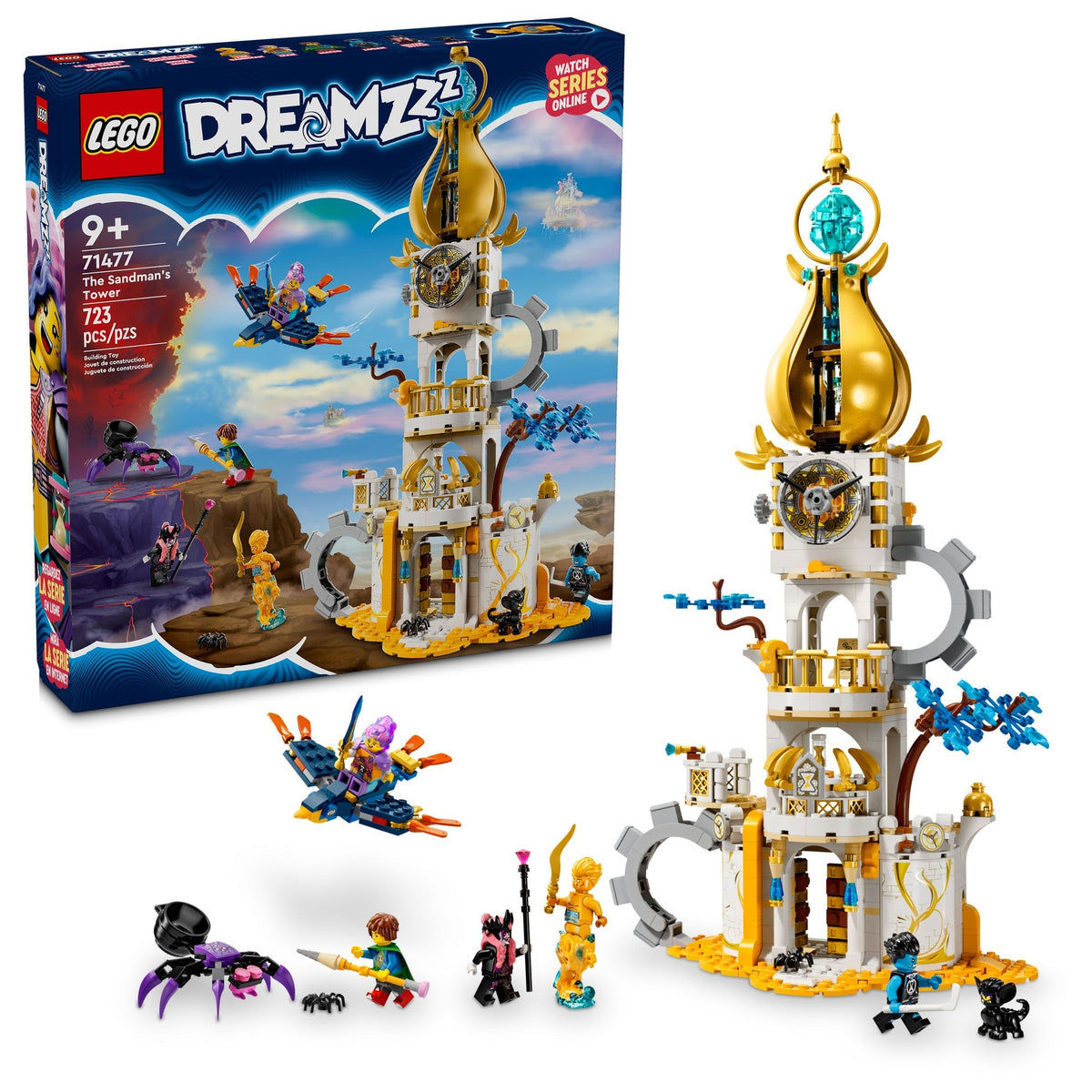 71477 The Sandman's Tower (Retired) LEGO Dreamzzz product image 1, provided for visual reference and product detail review