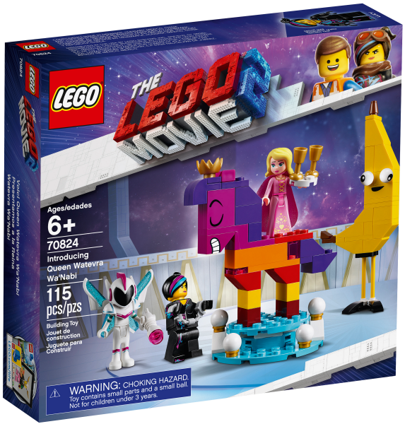 70824 Introducing Queen Watevra Wa'Nabi (Retired) LEGO The LEGO Movie 2 product image 1, provided for visual reference and