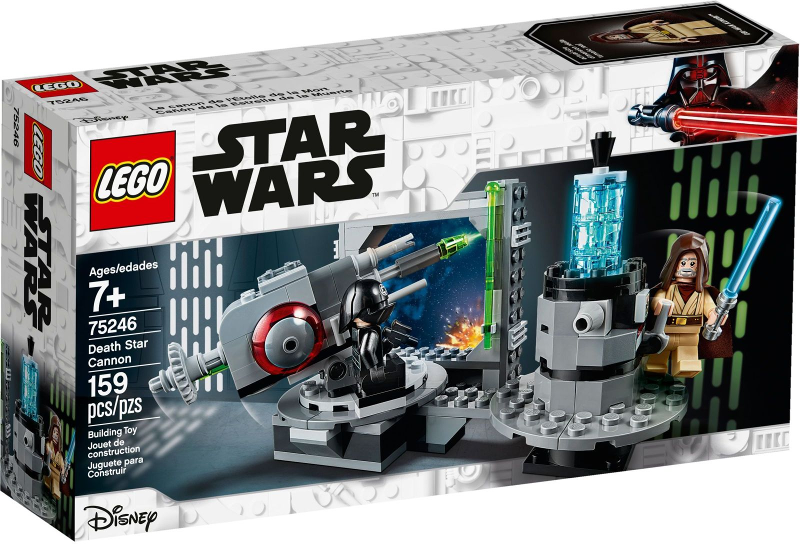 75246 Death Star Cannon (Retired) LEGO Star Wars product image 1, provided for visual reference and product detail review