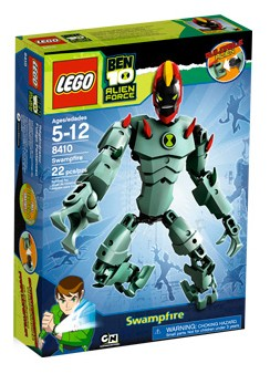 8410 Swampfire (Retired) LEGO Ben 10 Alien Force product image 1, provided for visual reference and product detail review