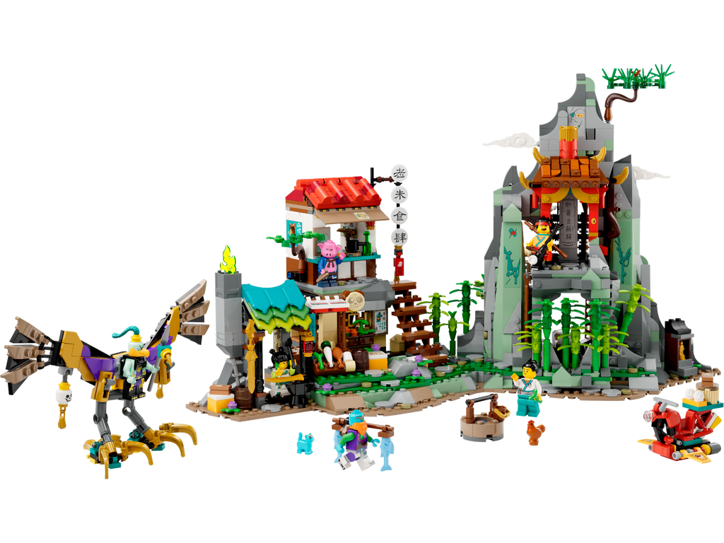 80044 Monkie Kid's Team Hideout (Retired) LEGO Monkie Kid product image 2, provided for visual reference and product detail