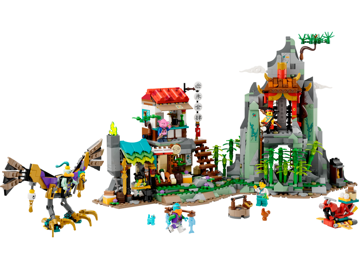 80044 Monkie Kid's Team Hideout (Retired) LEGO Monkie Kid product image 2, provided for visual reference and product detail