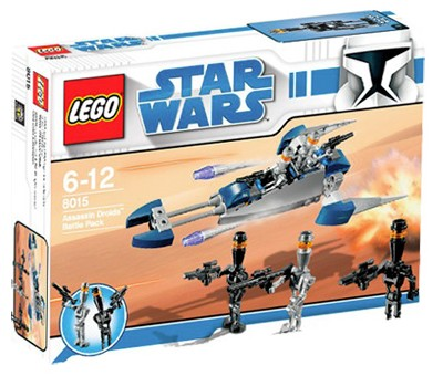 8015 Assassin Droids Battle Pack (Retired) LEGO Star Wars product image 1, provided for visual reference and product detail