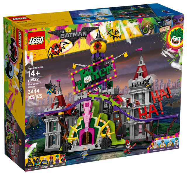 70922 The Joker Manor (Retired) LEGO The LEGO Batman Movie product image 1, provided for visual reference and product detail