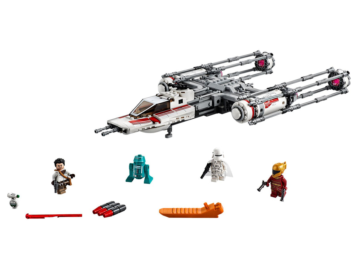 75249 Resistance Y-Wing Starfighter (Retired) LEGO Star Wars product image 2, provided for visual reference and product