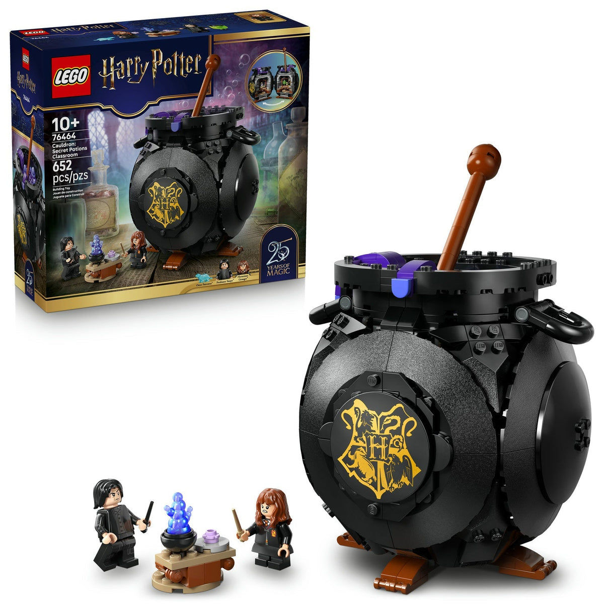 76464 Cauldron: Secret Potions Classroom (Retired) LEGO Harry Potter product image 2, provided for visual reference and
