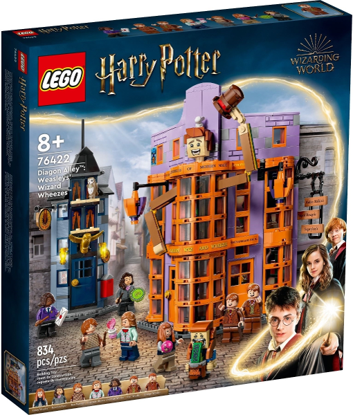 76422 Diagon Alley: Weasleys' Wizard Wheezes (Retired) LEGO Harry Potter product image 1, provided for visual reference and