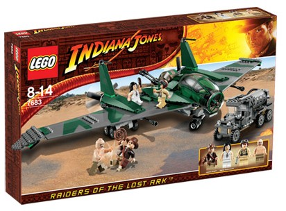 7683 Fight on the Flying Wing (Retired) LEGO Indiana Jones product image 1, provided for visual reference and product detail