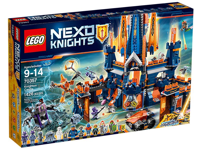 70357 Knighton Castle (Retired) LEGO Nexo Knights product image 1, provided for visual reference and product detail review