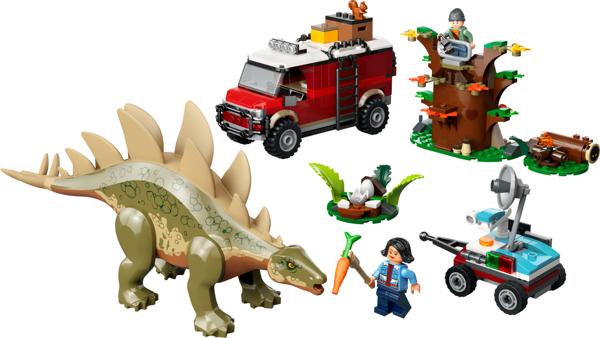 76965 Dinosaur Missions: Stegosaurus Discovery (Retired) LEGO Jurassic World product image 2, provided for visual reference