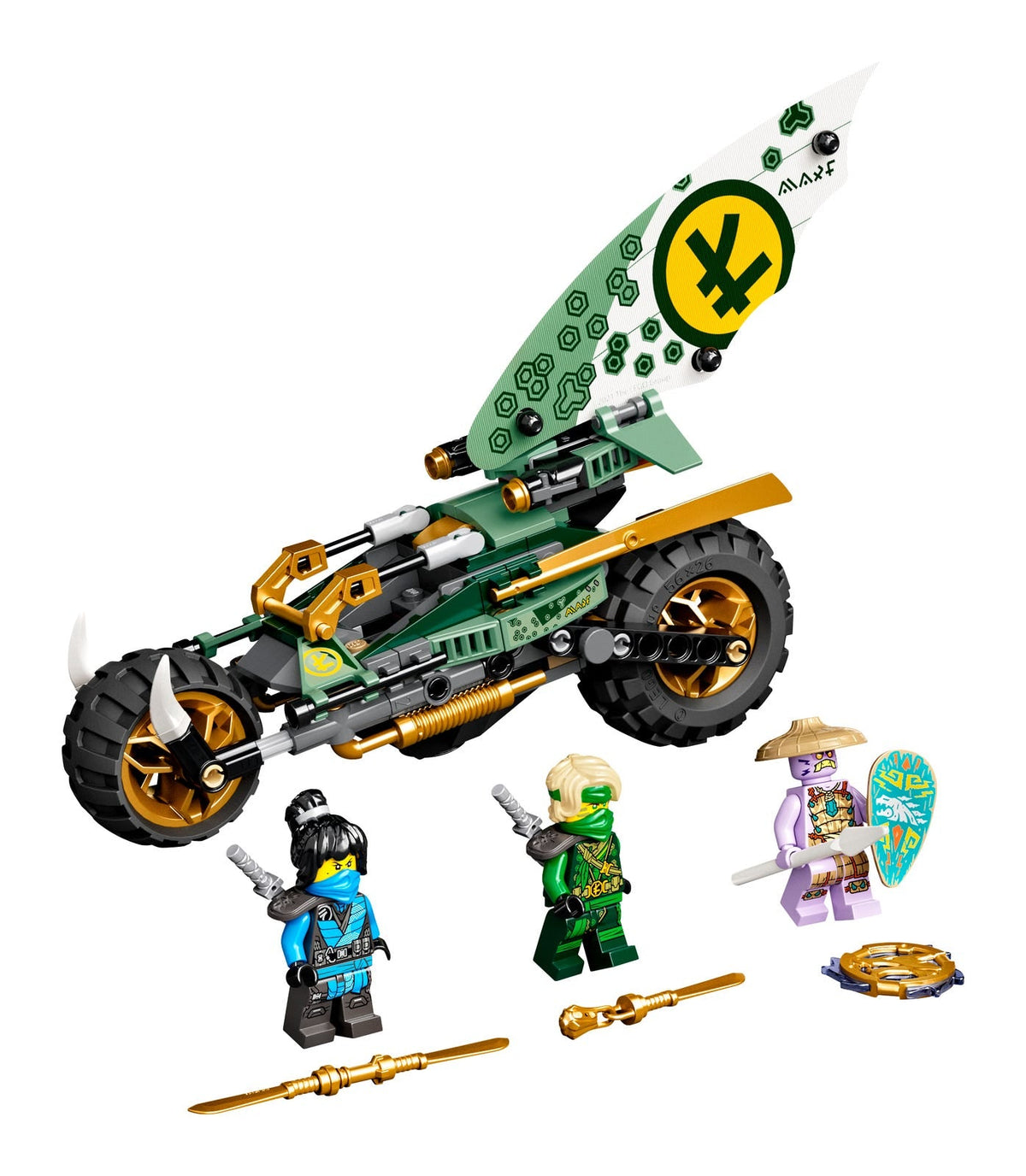 71745 Lloyd's Jungle Chopper Bike (Retired) LEGO Ninjago product image 2, provided for visual reference and product detail