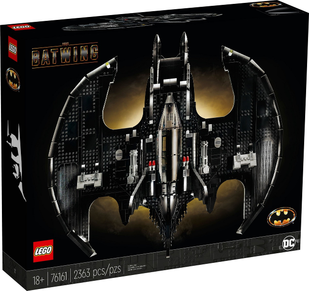76161 1989 Batwing (Retired) LEGO Super Heroes product image 1, provided for visual reference and product detail review