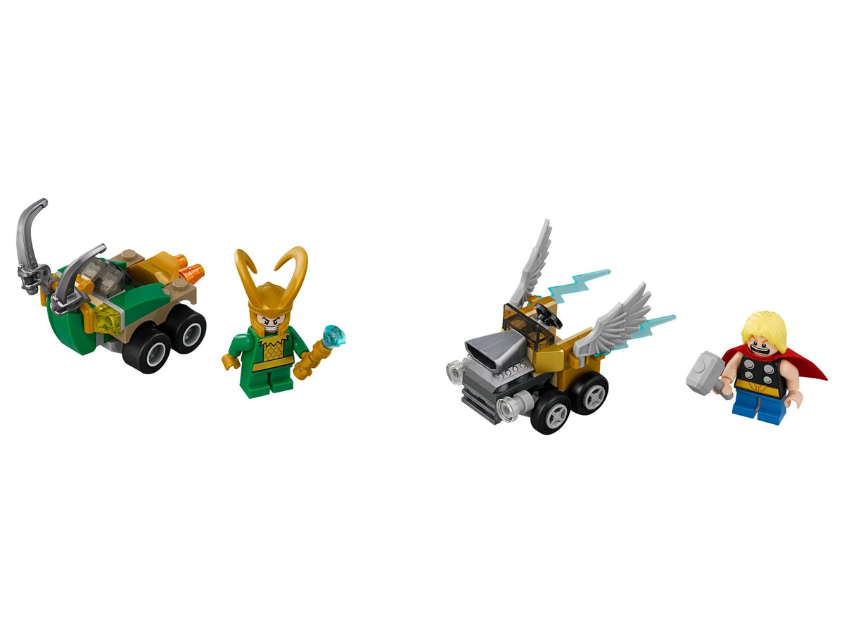 76091 Mighty Micros: Thor vs. Loki (Retired) LEGO Super Heroes product image 2, provided for visual reference and product