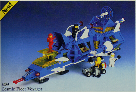6985 Cosmic Fleet Voyager (Retired) LEGO Space product image 2, provided for visual reference and product detail review