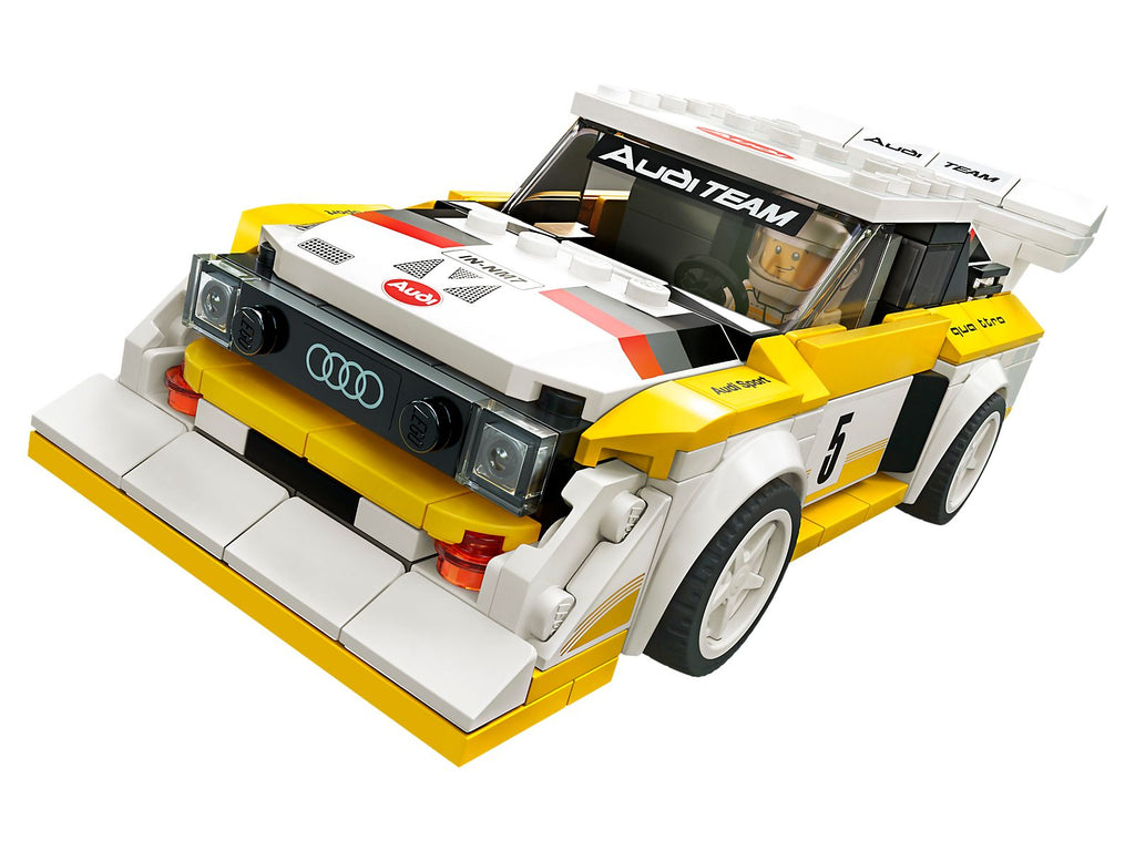 76897 1985 Audi Sport Quattro S1 (Retired) LEGO Speed Champions product image 2, provided for visual reference and product