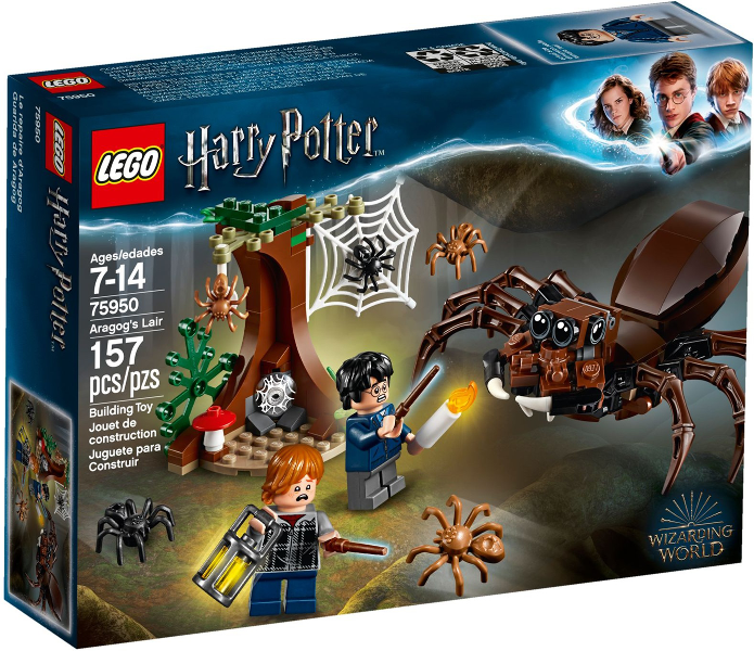 75950 Aragog's Lair (Retired) LEGO Harry Potter product image 1, provided for visual reference and product detail review
