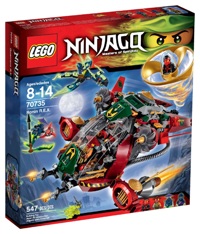 70735 Ronin R.E.X. (Retired) LEGO Ninjago product image 1, provided for visual reference and product detail review