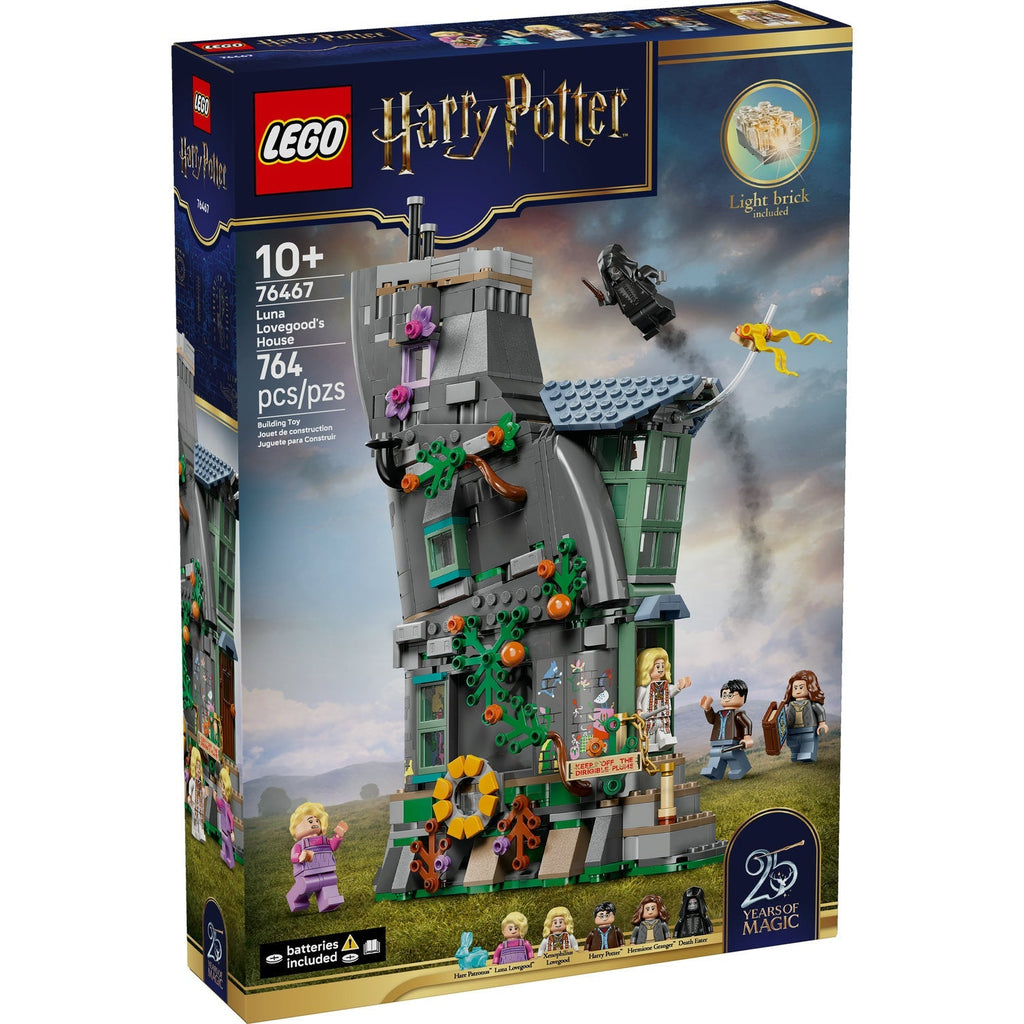 76467 Luna Lovegood's House (Retired) LEGO Harry Potter product image 1, provided for visual reference and product detail