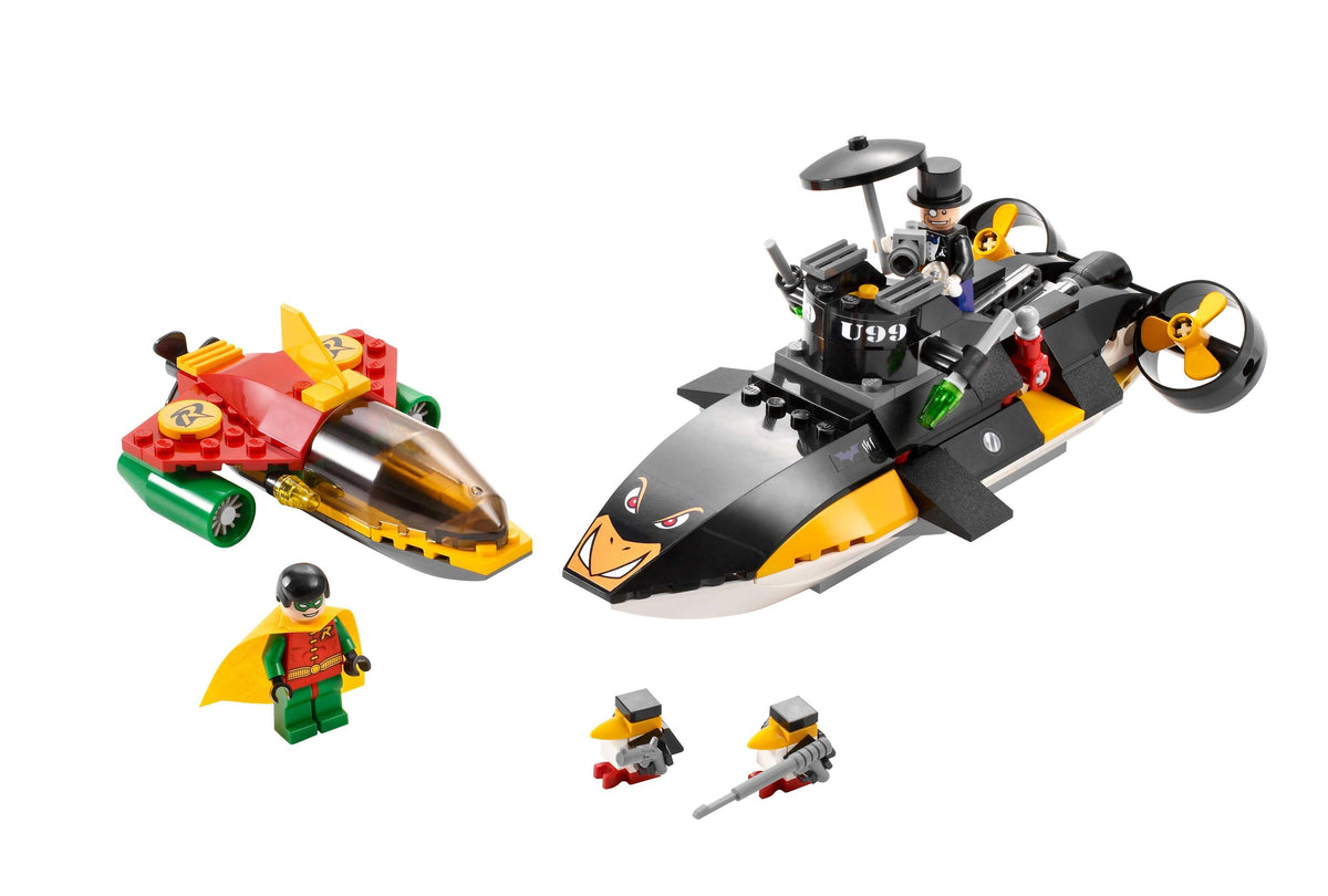 7885 Robin's Scuba Jet: Attack of The Penguin (Retired) LEGO Super Heroes product image 2, provided for visual reference and
