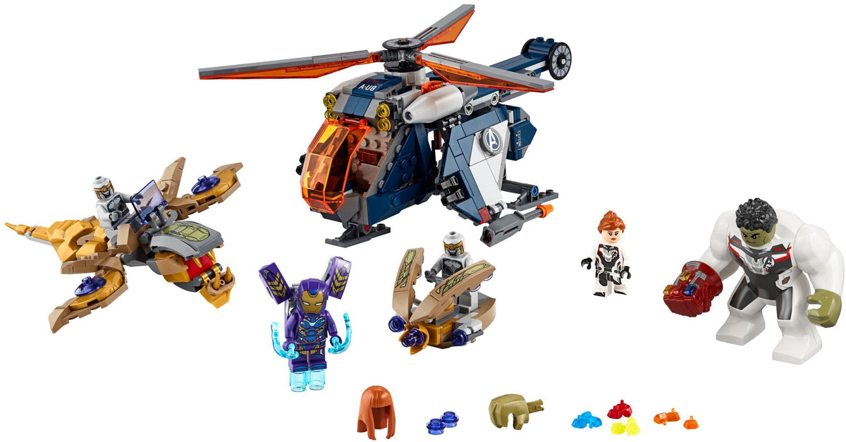 76144 Avengers Hulk Helicopter Rescue (Retired) LEGO Super Heroes product image 2, provided for visual reference and product