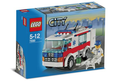 7890 Ambulance (Retired) LEGO City product image 1, provided for visual reference and product detail review