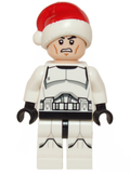Clone Trooper - Printed Legs, Santa Hat, Scowl (sw0596) product image 1, provided for visual reference and product detail