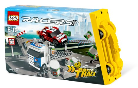 8198 Ramp Crash (Retired) LEGO Racers product image 1, provided for visual reference and product detail review
