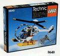 8640 Polar Copter (Retired) LEGO TECHNIC product image 1, provided for visual reference and product detail review