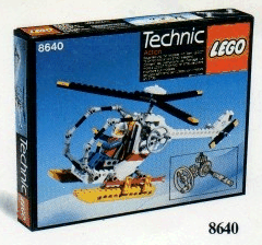 8640 Polar Copter (Retired) LEGO TECHNIC product image 1, provided for visual reference and product detail review